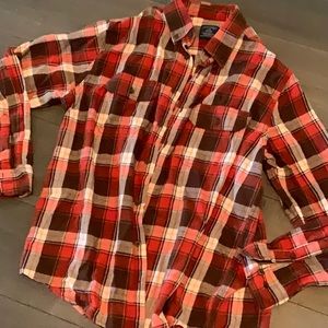 Orange and Brown Flannel